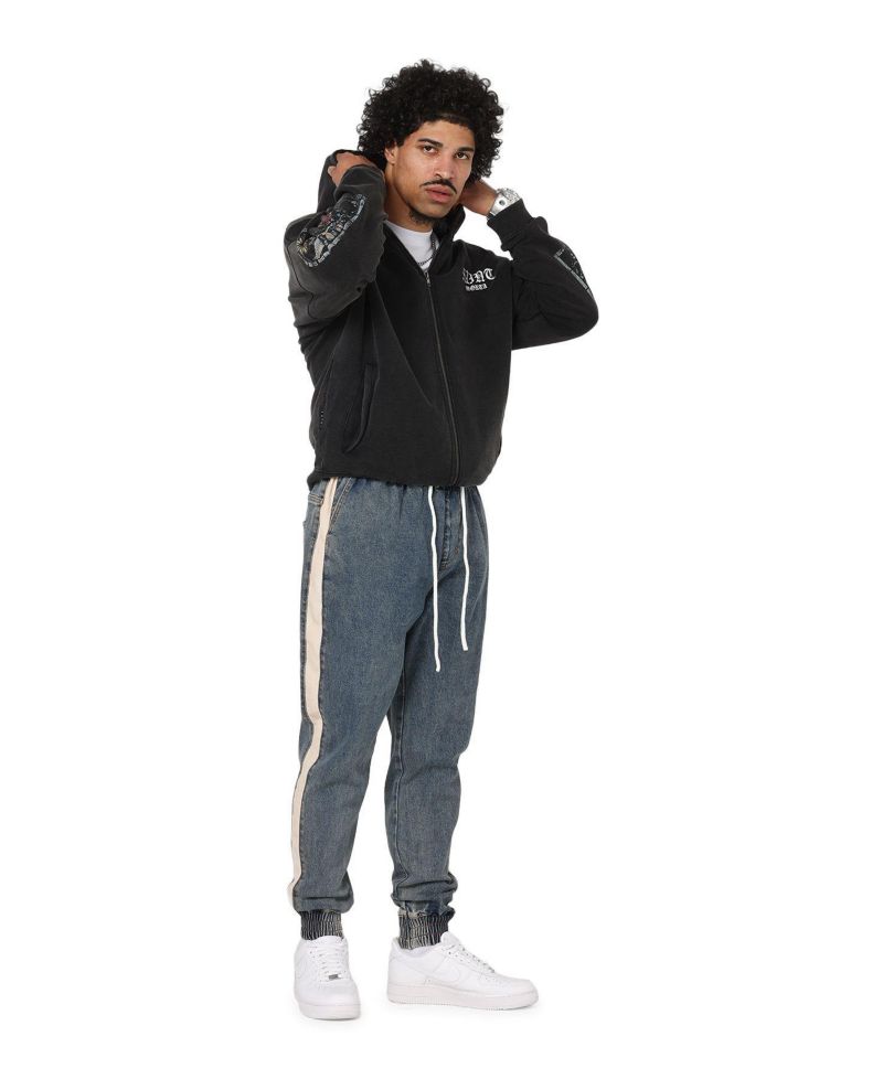 Men"s Kingdomcome Boxy Zip Hoodie