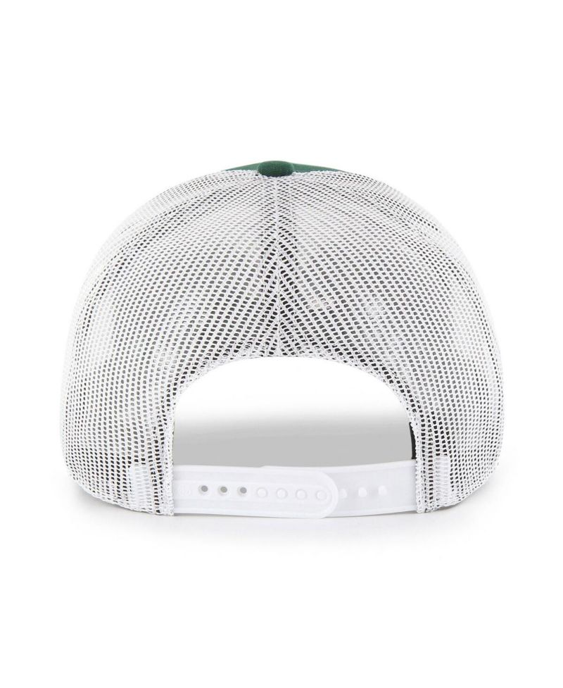 Men's Green Oakland Athletics Drifter Trucker Adjustable Hat