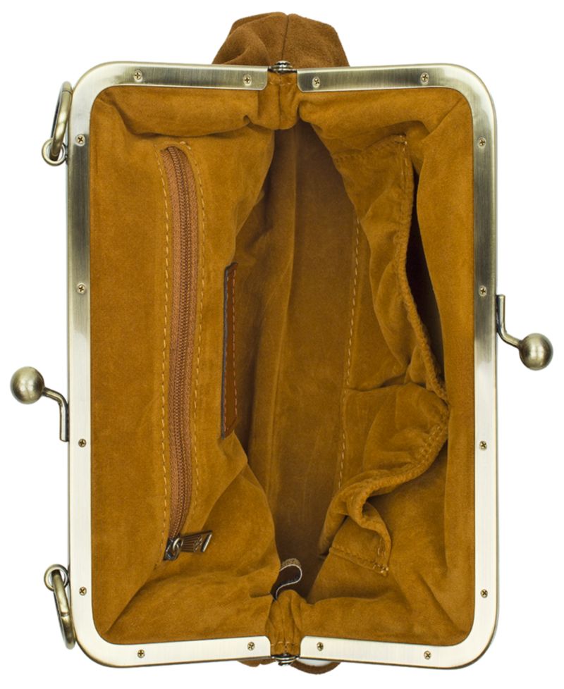 Vione Leather Small Crossbody Handbag