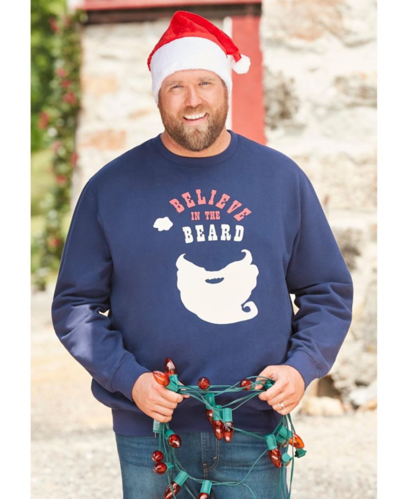 Men's Graphic Fleece Sweatshirt