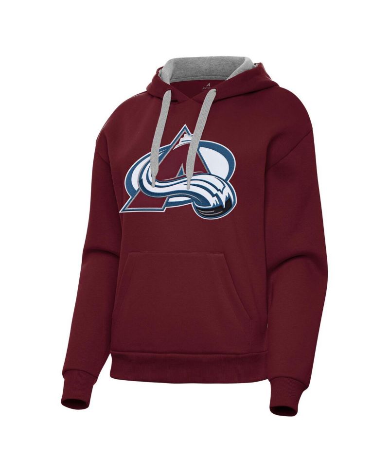 Women's Burgundy Colorado Avalanche Victory Pullover Hoodie