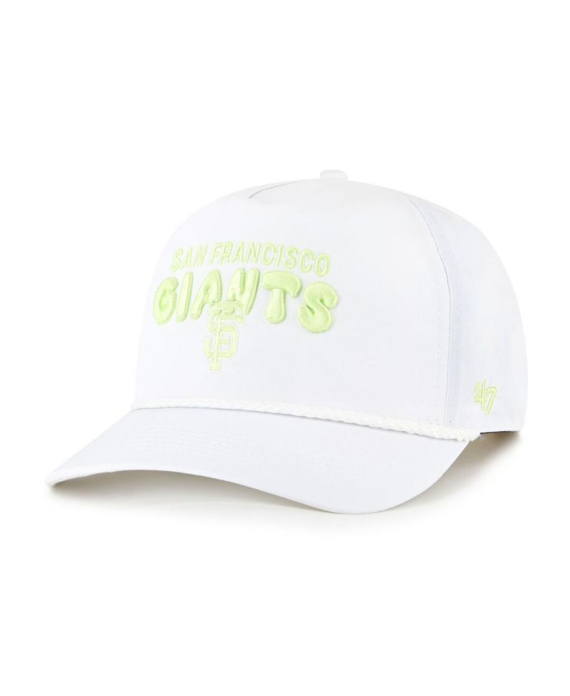 Women's White San Francisco Giants Bright Side Adjustable Hitch Hat