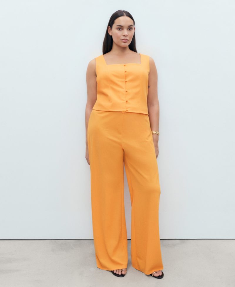 Women's Flowy Straight-Fit Pants
