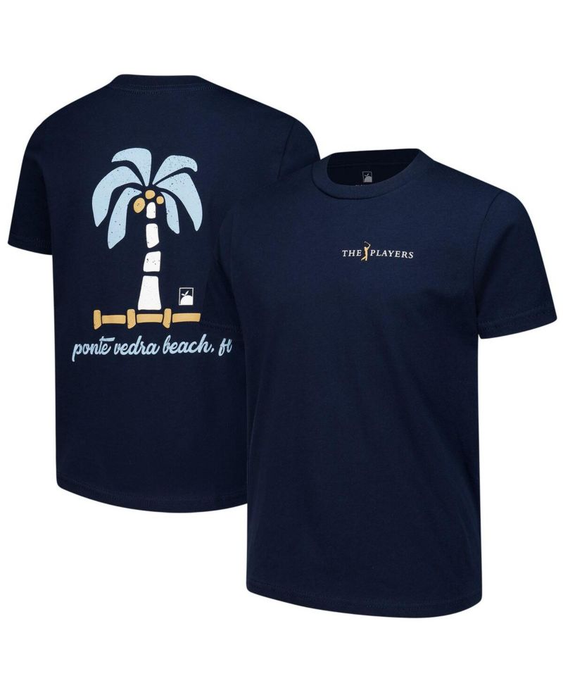 Big Boys and Girls Navy THE PLAYERS Ponte Vedra T-Shirt