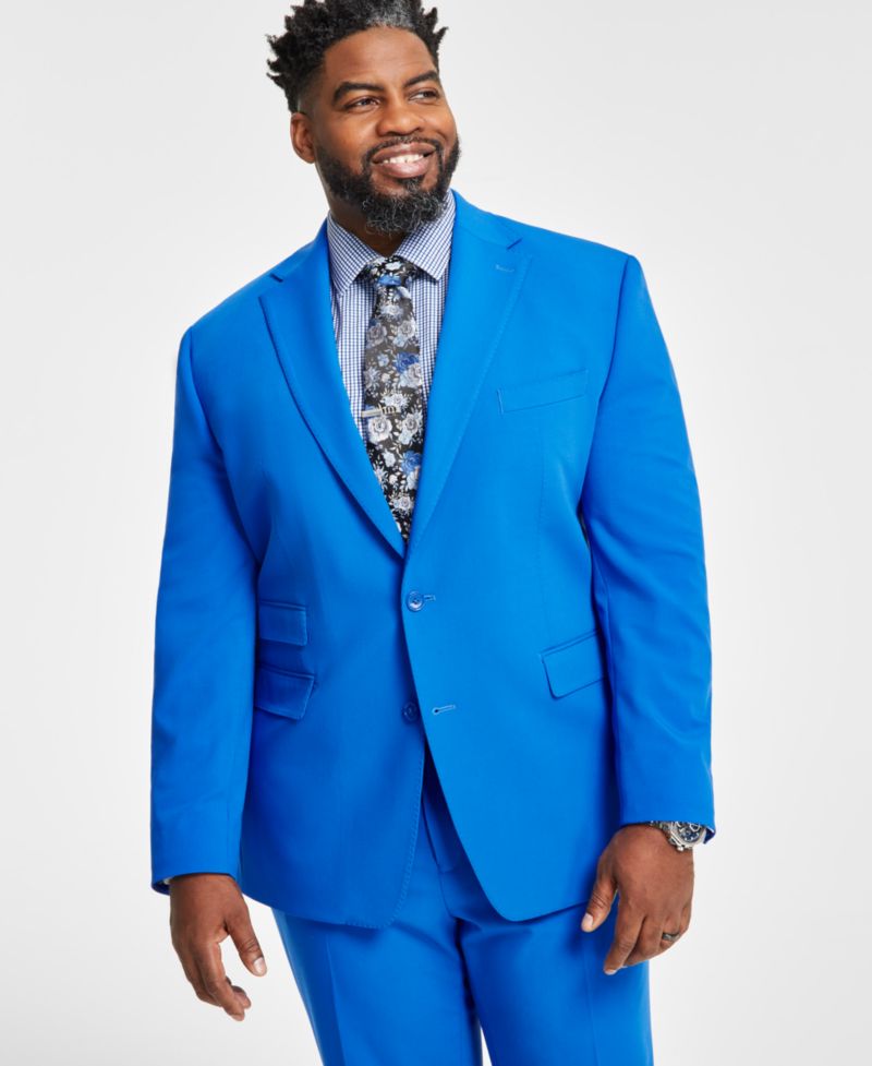 Men's Classic-Fit Solid Suit Separate Jacket - Macy's