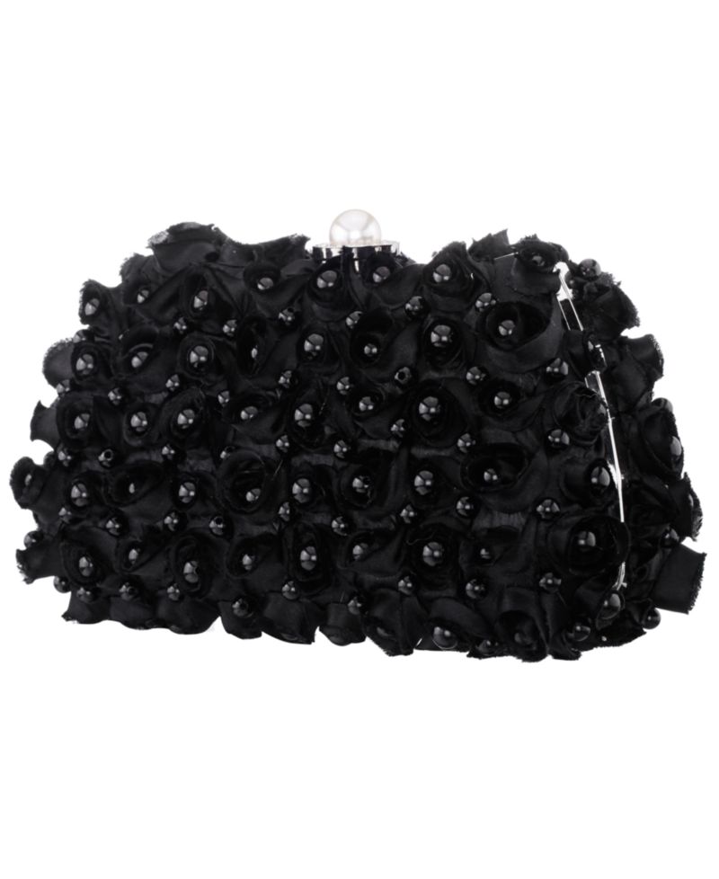 Paloma All Over Imitation Pearl Small Clutch Handbag