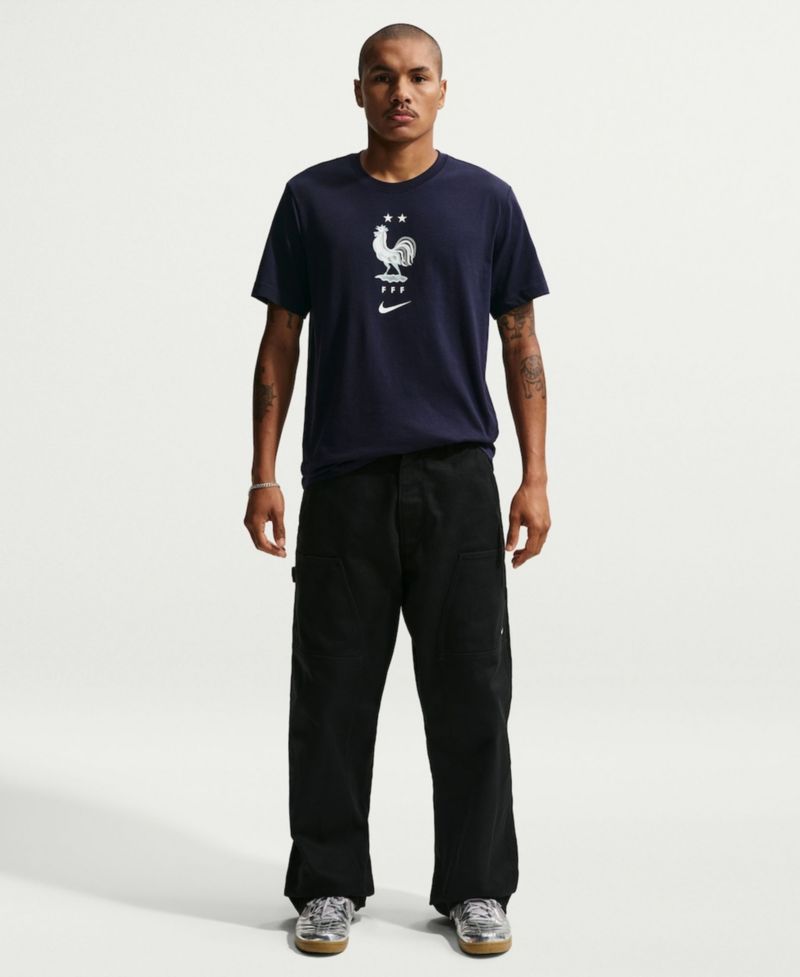 Men's Blue France National Team Crest T-Shirt