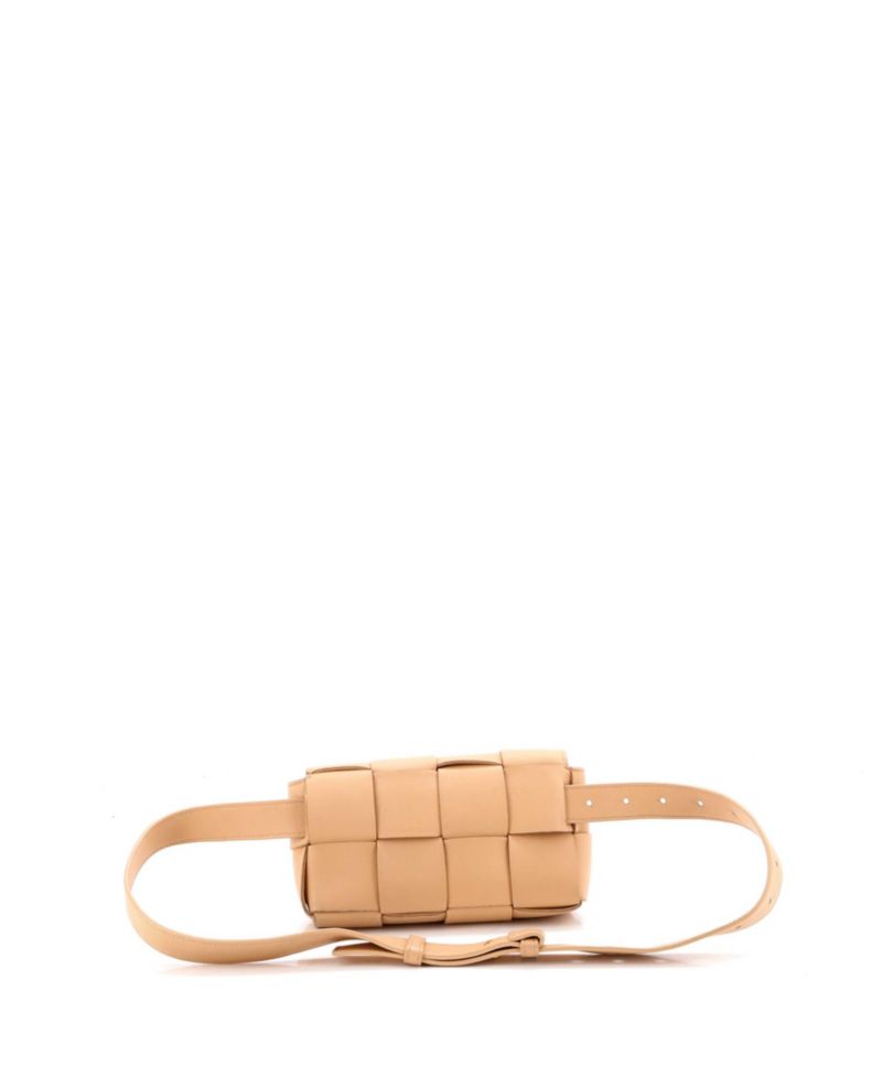 Cassette Belt Bag Maxi Intrecciato Leather