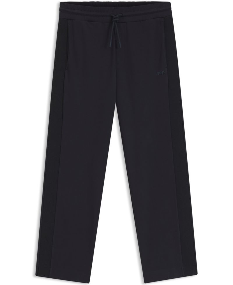 Men's Regular-Fit Jacquard Tape Jersey Pants