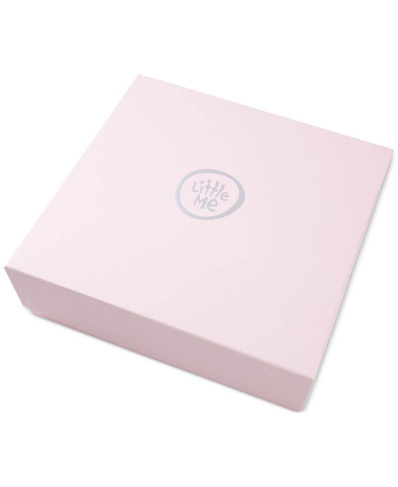 Baby Girls Sweet Bear Cotton Gift Box, 6 Piece Set