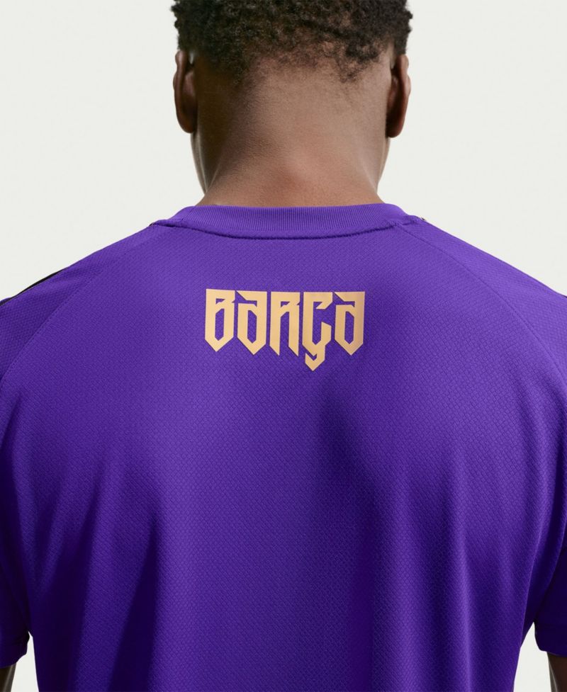 Men's Purple Barcelona 2026/27 Away Dri-FIT Strike Top