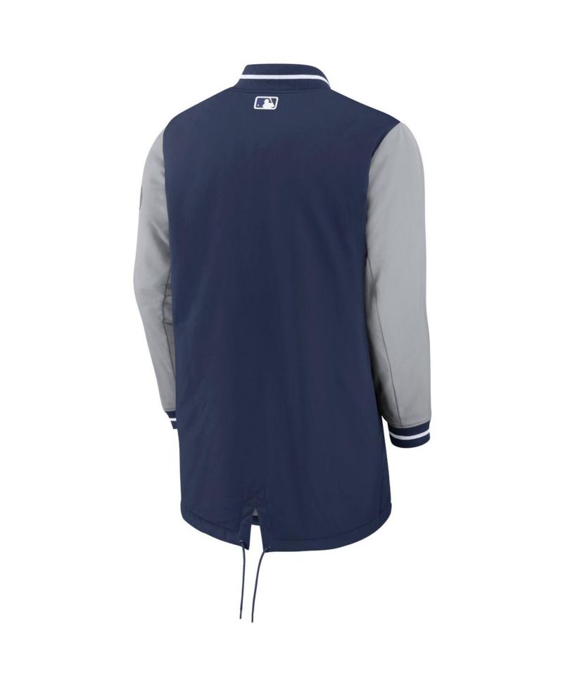 Men's Navy Toronto Blue Jays Dugout Performance Full-Zip Jacket