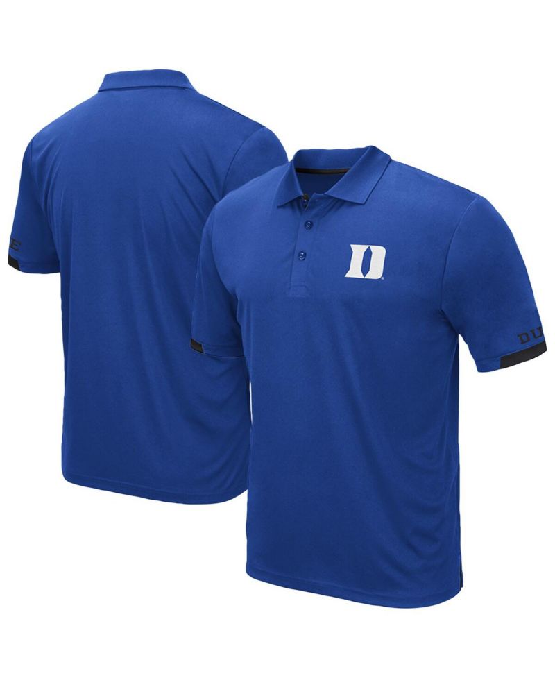 Men's Royal Duke Blue Devils Santry Polo Shirt