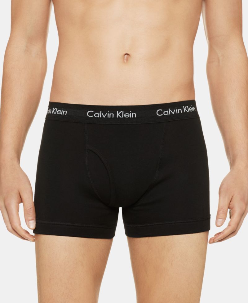 Men's Cotton Classic Trunks Underwear, 5-Pack