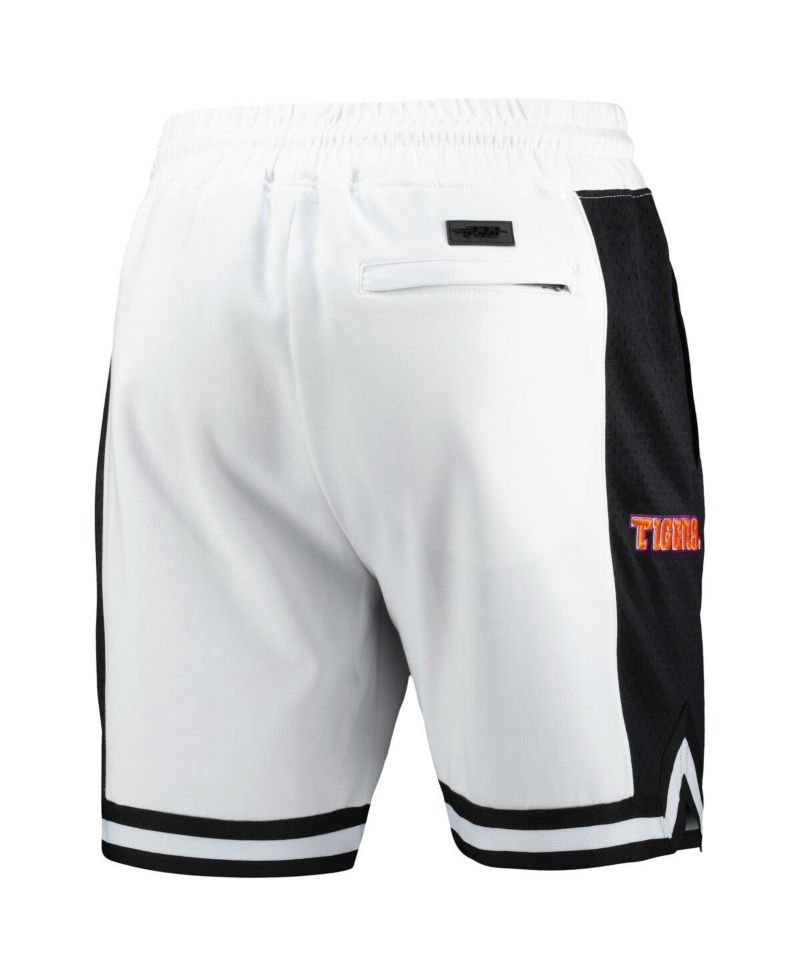Men's White Clemson Tigers Script Tail DK 2.0 Shorts