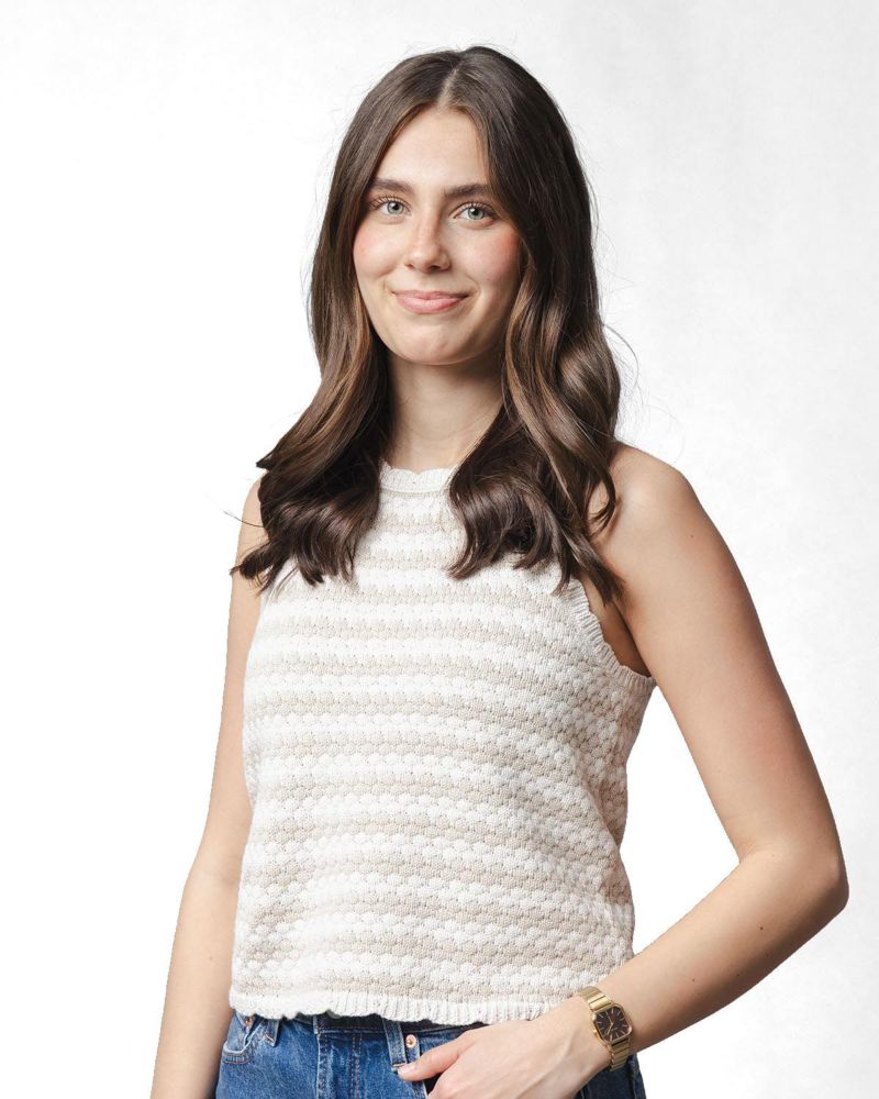 Women's Organic Button Back Sweater Tank