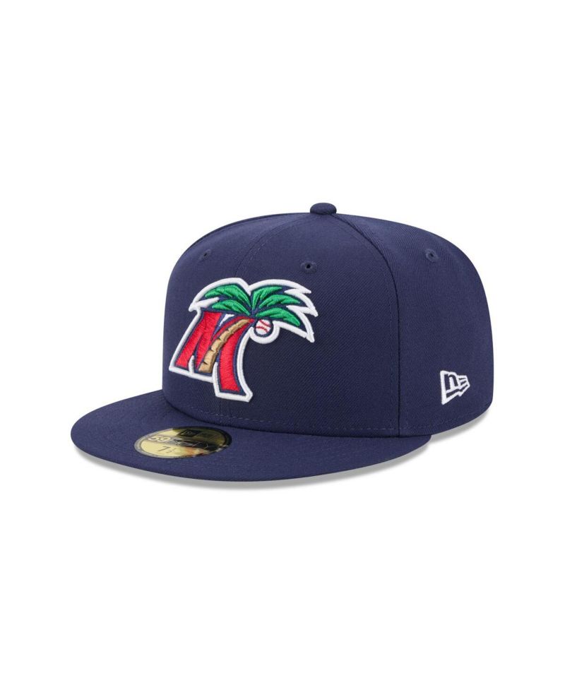 Men's Navy Fort Myers Mighty Mussels Theme Nights 59FIFTY Fitted Hat
