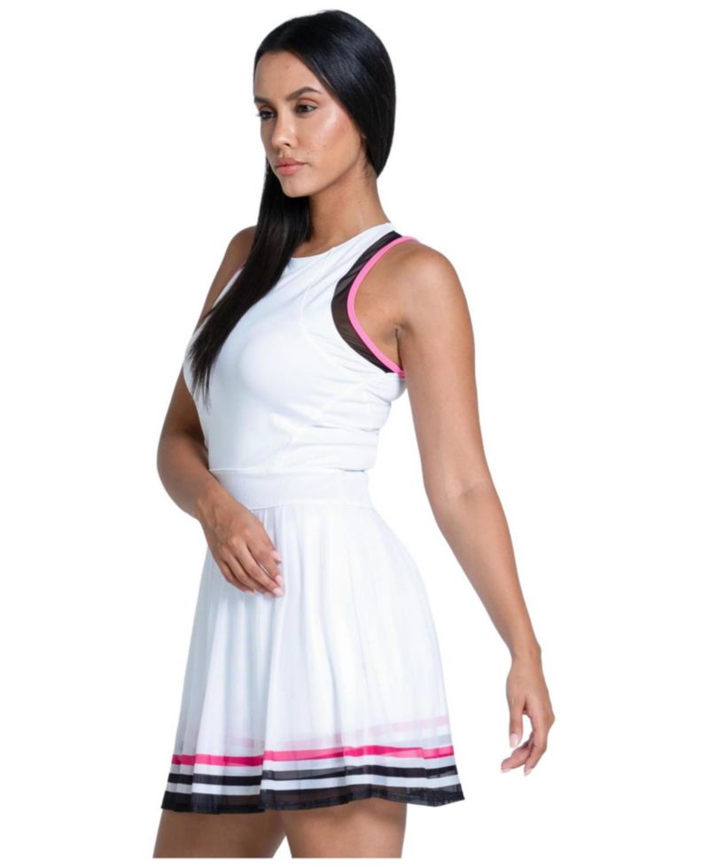 Women's Kinetic Energy Crewneck Sleeveless Fitted Dress