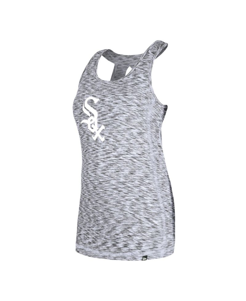 Women's Chicago White Sox Space-Dye Keyhole Back Tank Top