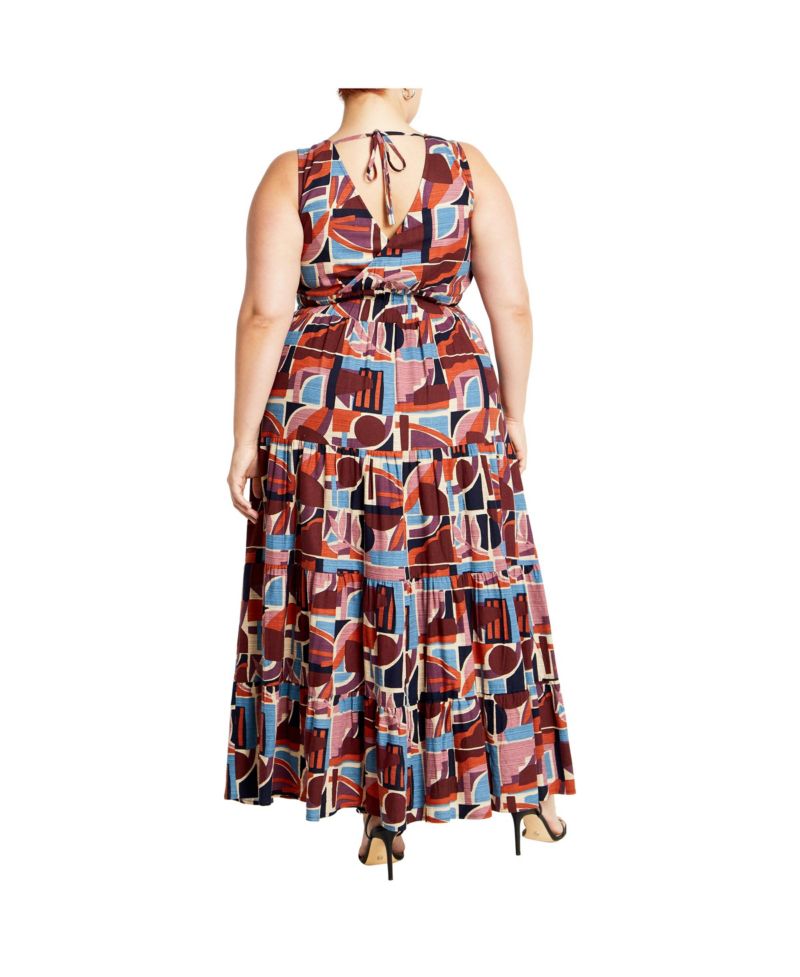Women's Amara Print Maxi Dress