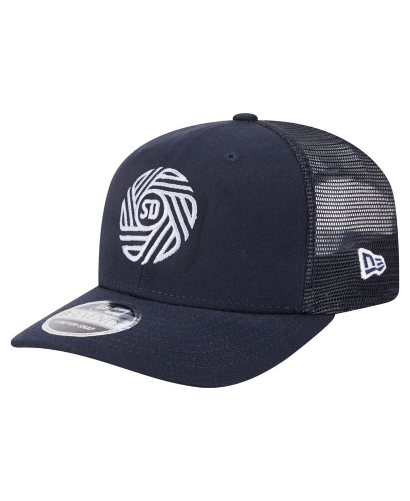 Men's Navy San Diego FC Jersey Hook 9SEVENTY Adjustable Hat