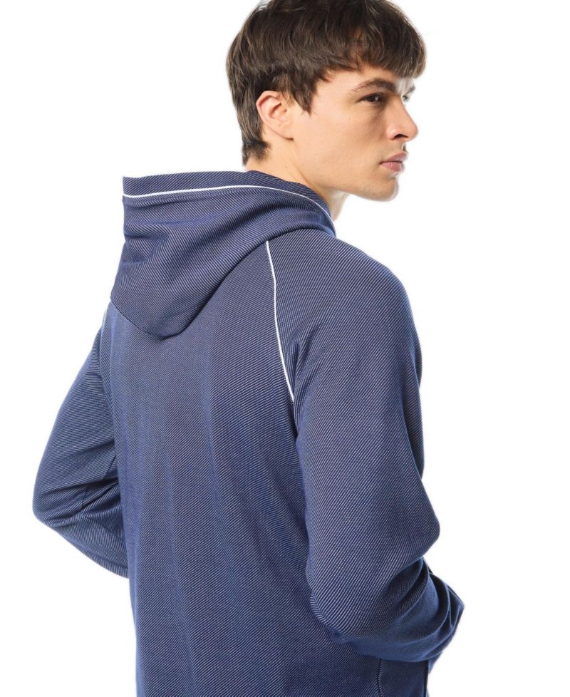 Men's Agiato Raglan-Sleeve Jacquard Hoodie