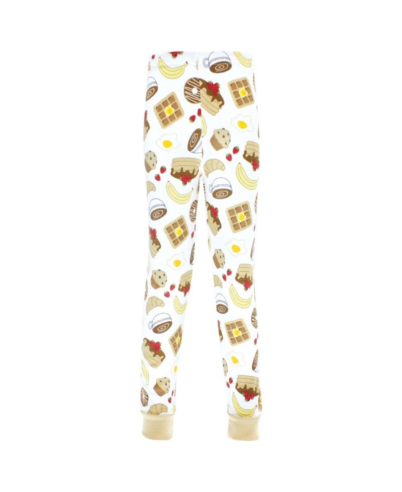 Baby Boys Hudson Cotton Pajama Set, Breakfast