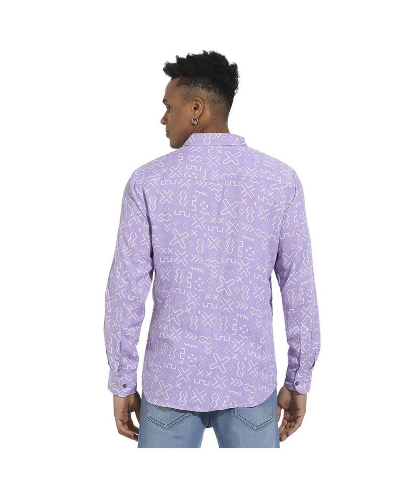 Men's Minimal Aztec Shirt
