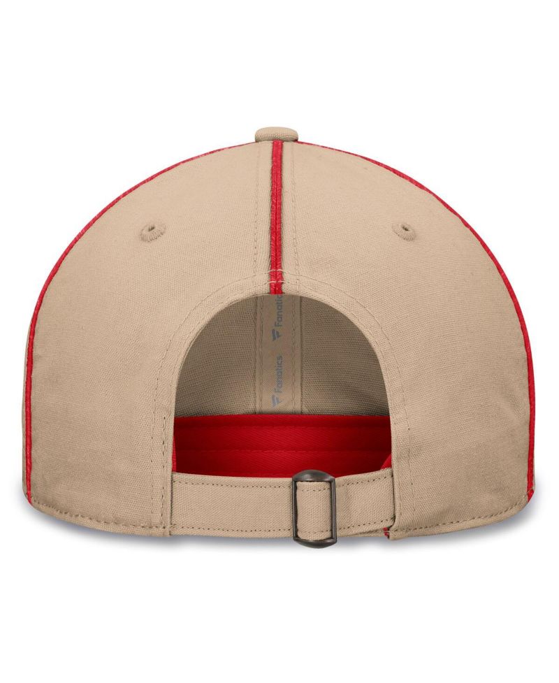 Men's Tan Washington Capitals Heritage Setoff Adjustable Hat