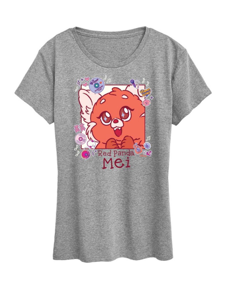 Plus Size Turning Red Mei Red Panda Graphic T-Shirt