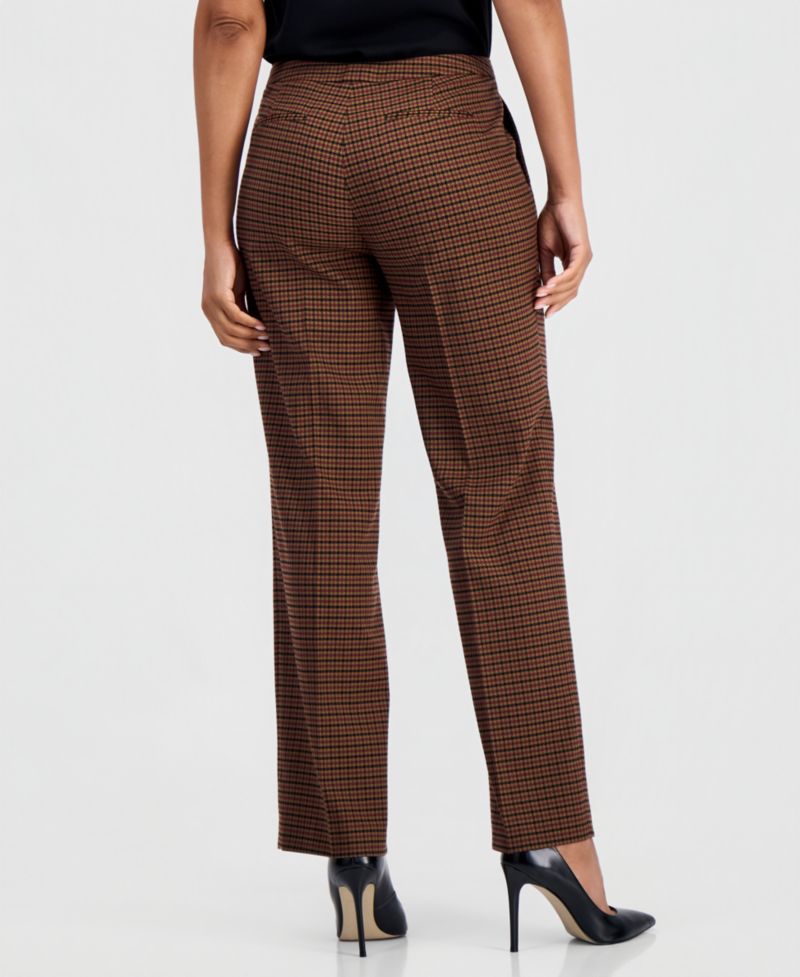 Women's Claire Mid-Rise Straight Trousers
