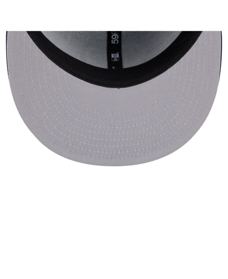 Men's Navy Denver Nuggets Tonal Color Pack 59FIFTY Fitted Hat