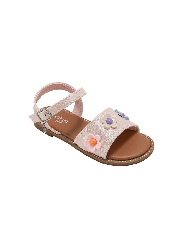 Girls Sandals Cute Fashion Flat Sandals and Summer Shoes with Ankle Strap