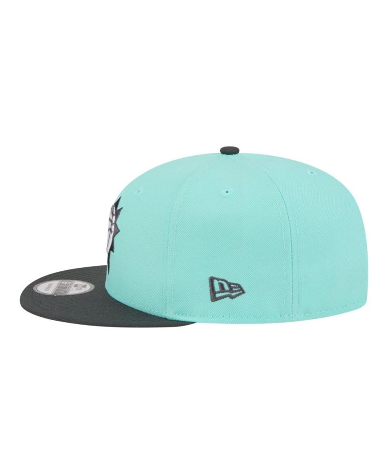 Men's Turquoise/Charcoal Phoenix Suns Color Pack Two-Tone 9FIFTY Snapback Hat