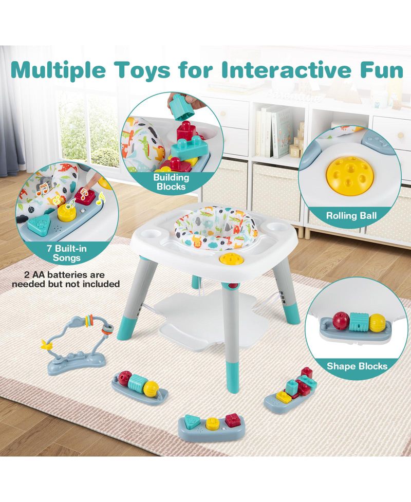 Toddler 6-in-1 Activity Center Jumper Table