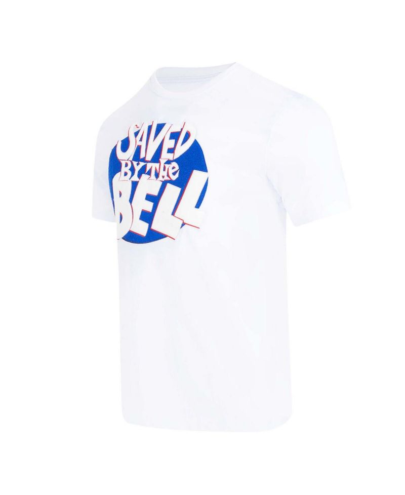 Men's White Saved by the Bell Class Photo T-Shirt
