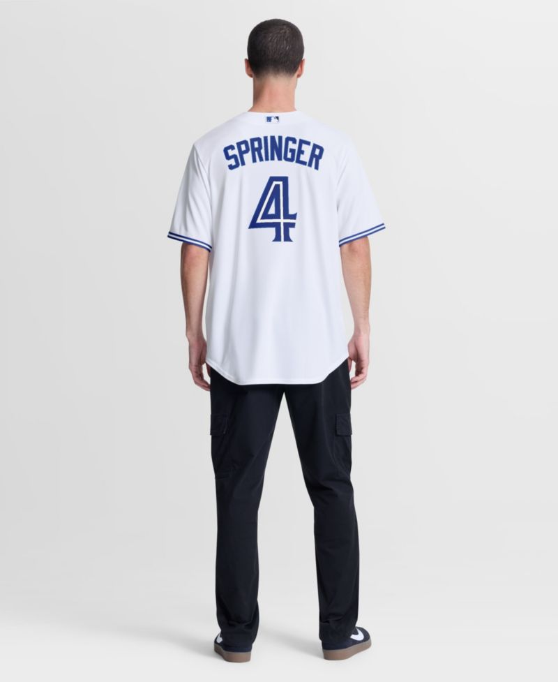Men's George Springer Toronto Blue Jays Home Replica Jersey
