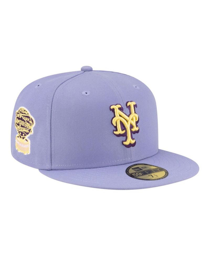 Men's Light Purple New York Mets Lavender Bloom 59FIFTY Fitted Hat