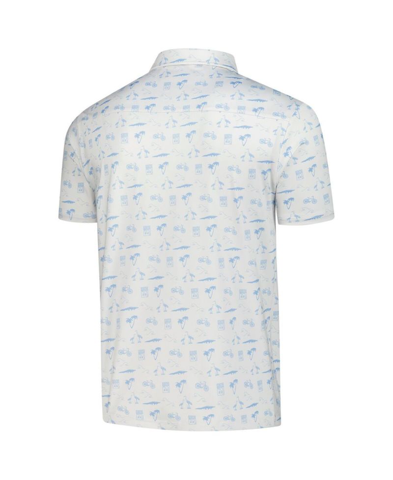 Men's Cream THE PLAYERS A1A Polo Shirt
