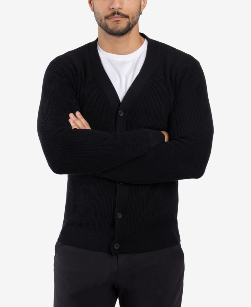 Big & Tall Cotton Cardigan Sweater