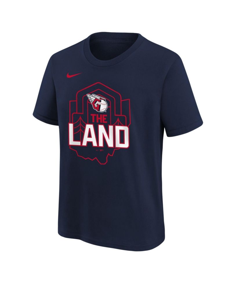 Big Boys and Girls Navy Cleveland Guardians Hometown Collection T-Shirt