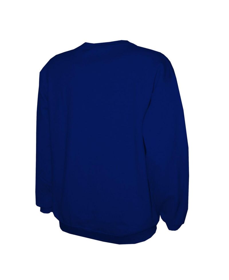 Men's Royal Texas Rangers Lightweight Crew Sweatshirt