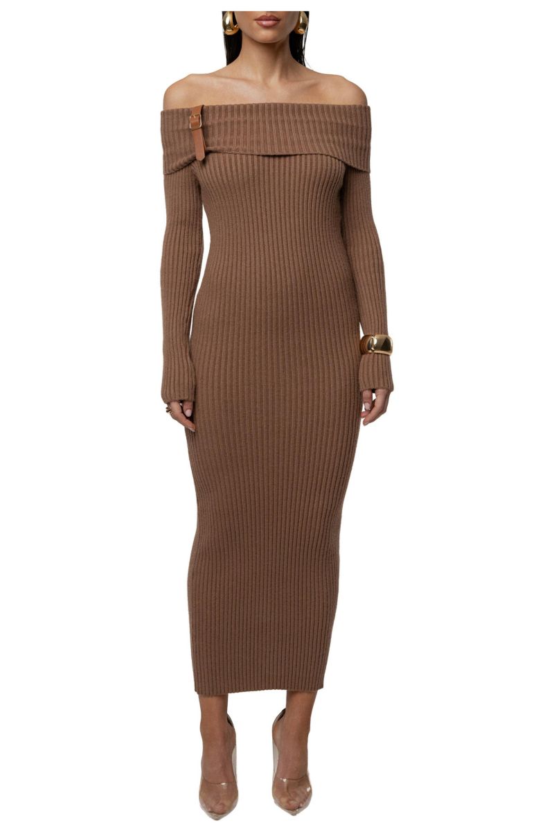 Women's Kira Ribbed Midi Dress