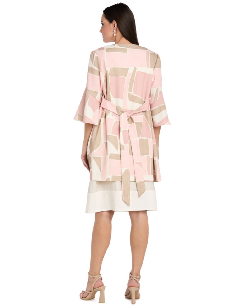 Petite Printed Jacket Dress