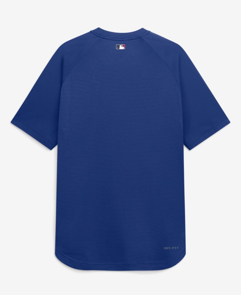 Men's Royal New York Mets Authentic Collection Batting Practice Pre-Game Raglan Dri-FIT T-Shirt