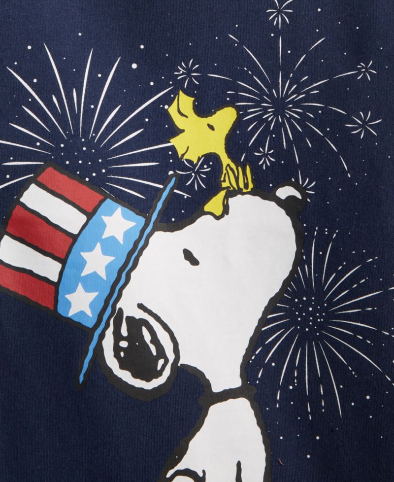 Toddler Boys' 12M-5T Snoopy Fireworks T-Shirt