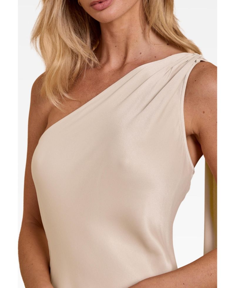 Women's Cressida Satin Asymmetric Dress