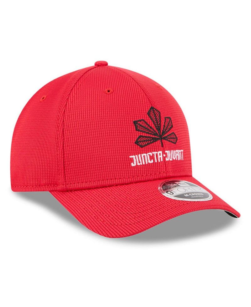 Men's Red Cincinnati Reds City Connect Batting Practice 9FORTY M-Crown Adjustable Hat