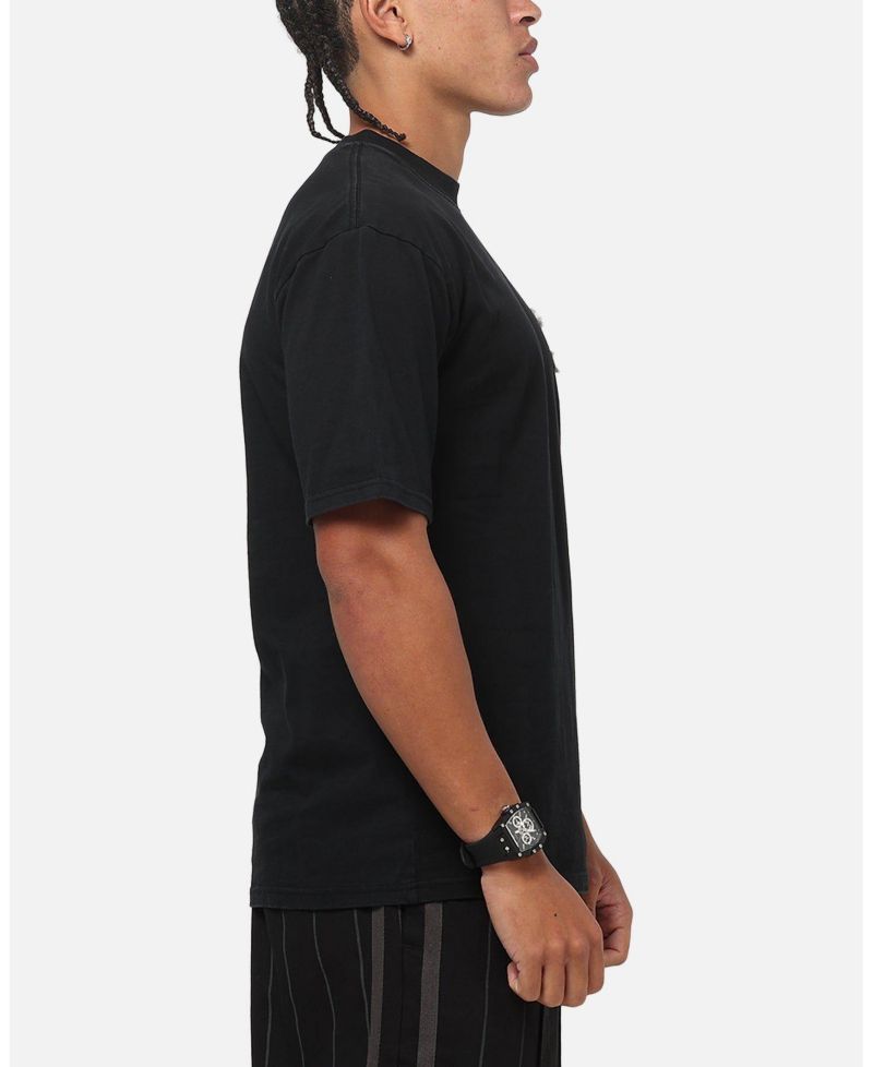 Men's Los Angeles City Series Oversized-Fit Contrast Gothic Chest Logo Print T-Shirt