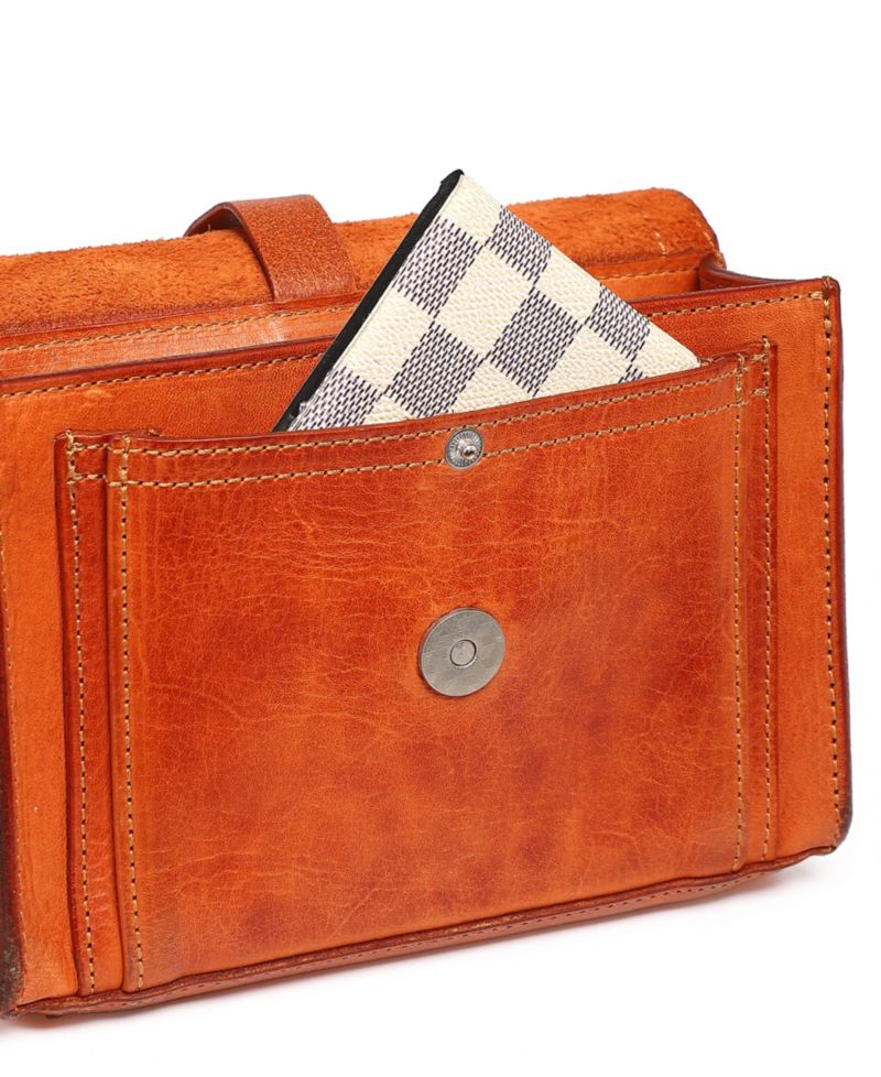 Anemone Small Leather Crossbody Bag